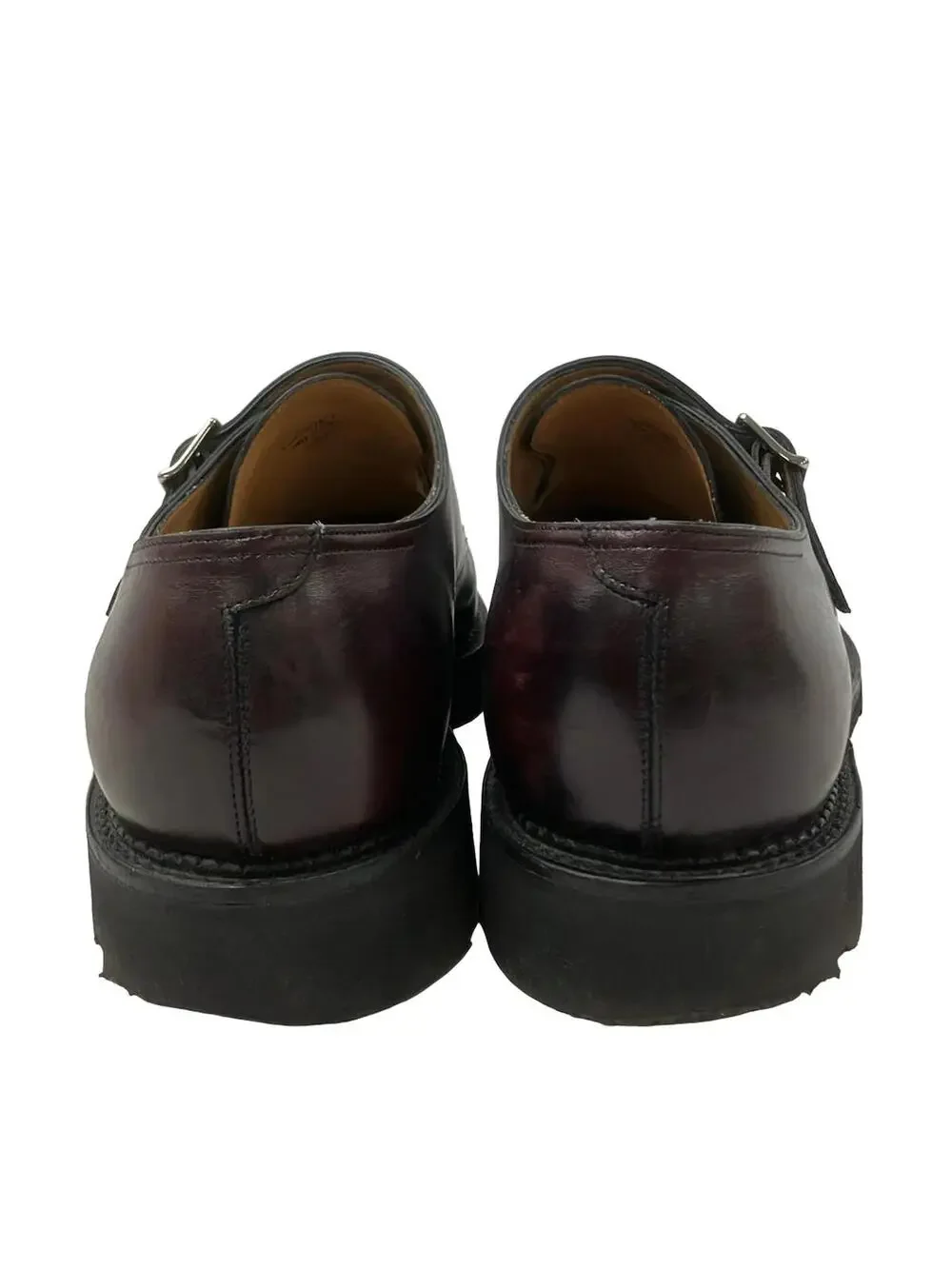 Johnlobb Bordeaux Leather Men's Shoes #295506J68B